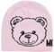 Moschino Damen Teddy Bear M�TZE pink