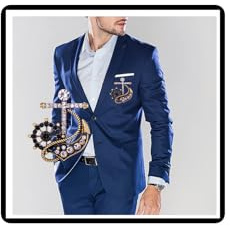 Kristall Anker Ruder Brosche Strass Schiffsanker Revers Anstecknadel Vintage Helmkragen Brustnadel Abzeichen Mantel Anzug Rock Ohrstecker Accessoires für Männer Frauen (Gold)