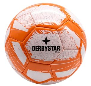 Derbystar Fußball Goal Größe 5 - Soft-PVC Trainingsball maschinengenäht in verschiedenen Farbkombinationen - Freizeitball für Kinder und Jugendliche