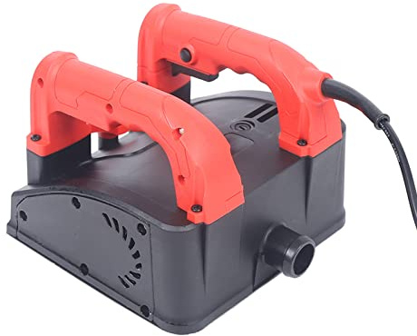 Elektrischer Wandhobel 1200W Putzfräse zum Sanieren von Wänden, Hobel mit 160 mm Fräsbreite, Schleifer Maschine und Werkzeug für Putz, 3000 U/min Einstellbare Fräse