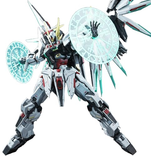TOYVERSE CANG-Toys 1/100 WG-MGMSO04 Odin Modellbausatz | Mit Metallrahmen, Speer, Raben-Flugmodul und Umhang, beweglich und detailreich für Vitrine und Sammlung, ab 15 Jahren.