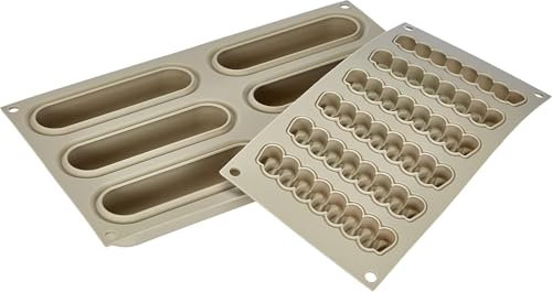 Silikomart 25.275.13.0065 Moule Pop Eclair, Gris