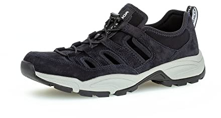 Pius Gabor Herren Sneaker Low,Halbschuhe,Wechselfußbett,zertifiziertes Leder,Halbschuhe,straßenschuhe,Strassenschuhe,Midnight,45 EU / 10.5 UK