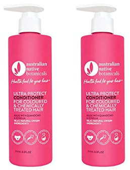 Australian Native Botanicals Ultra Protect Conditioner - for Coloured and chemically treated hair - 2 x 250ml