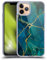 Head Case Designs Officially Licensed LebensArt Blue And Gold Mineral Marble Gel Case [Military Grade Protection] Compatible With Apple iPhone 11 Pro