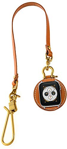 Dee Plus Leder Vintage Taschenuhr Armband kompatibel mit Apple Watch 45mm 44mm 42mm 41mm 40mm 38mm Band, iWatch Zubehör, Edelstahlschnalle Leder Taschenuhr Armband für IWatch Series SE 8/7/6/5/4/3/2/1