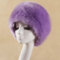 Damen Fellmütze Pelzmütze,Wintermütze Damenmütze Kunstfell Kunstpelz Mütze Klassische russische Kosakenmütze Beanie Mütze Winddichte Plüsch Warm Hut Fellmütze für Reisen,Skifahren,Wandern,Lila