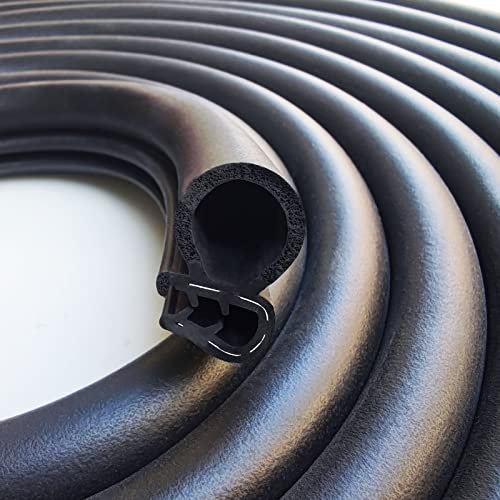 Joint de porte de voiture noir de 6.1 meter, joint de coffre en caoutchouc, protecteur de joint à lèvre pour voiture, bateau, camping-car, camion,Coffret électrique/Armoire serveur…