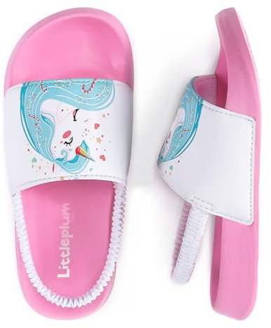 Ciabatte da Spiaggia Bambini Ciabatte Bambina Bambino estive Sandali Bambina Pantofole da Mare Ragazzi & Ragazze(A Rosa,24/25 EU)