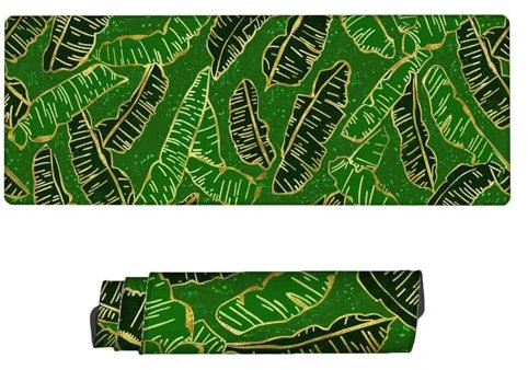 Tapis de Souris XXL Usine, 900 x 400 x 3 mm Tapis de Souris Feuille, Sous-Main Bureau avec Bords Surpiqués Grand Tapis Souris, Base en Caoutchouc Antidérapante, pour Gamer, PC, Ordinateur Portable D-4