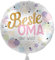Folienballon Großmutter 'Beste Oma der Welt' Ballon Omi liebevolles Geschenk Oma Ballon Geburtstag Weihnachten Luftballon, Helium geeignet