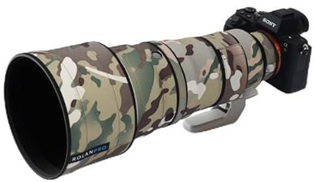 Rolanpro Wasserdichte Objektiv-Schutzhülle für Sony FE 300 mm F2.8 GM OSS Objektiv-Schutzhülle für Sony 300 mm Objektivabdeckung, #4 MC wasserdicht