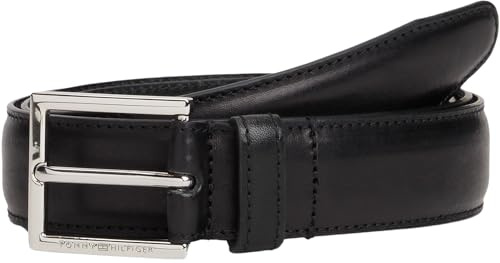 Tommy Hilfiger Herren Hudson 3.0 Leather Am0am13760 Fester Gürtel (1er Pack)