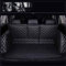 LeLeD Allwetter schützen Auto Kofferraum Matte für Jeep Wrangler JL 4XE 2021-2023,Leder Kofferraum Schutz Matte teppiche fracht tablett,B-Black