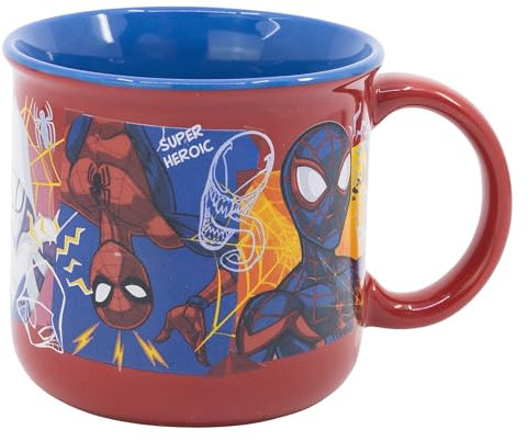 Taza de cerámica de 355 ml en caja de regalo de Spiderman