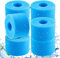Filtre de Piscine en Mousse, Éponge Filtrante Type S1, Cartouche Filtrante RéUtilisable, Cartouche Filtres de Piscine en Mousse RéUtilisable et Lavable pour piscines, Jardin Extérieur(8 pièces)