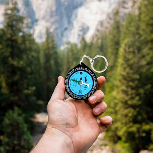 Stickbarer Kompass muslimische Kaaba Qibla Richtungsfinder Handheld Qibla islamische Gebetsmatte mit Booklet