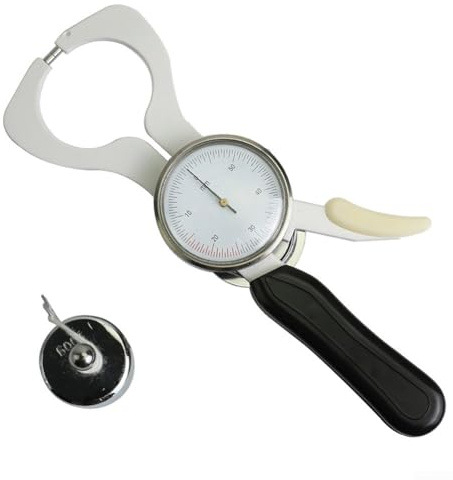 Medidor de grasa corporal con presión constante y medición precisa para un porcentaje de grasa corporal preciso y para monitoreo de IMC por entusiastas del fitness