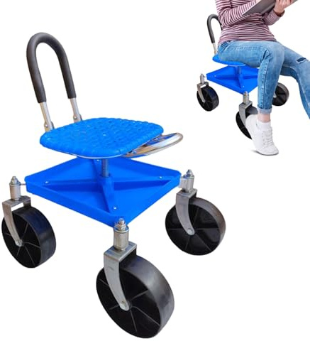 Gartenhocker Fahrbarer Arbeitssitz