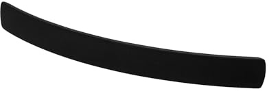 Decoranddecor Loch Matt Black Cupboard Handles – 224mm Hole Centre Bow Shape Pulls for Kitchen Cabinets and Drawers, Modern Curved Design Ideal for Cupboards, Wardrobes and Storage Furniture