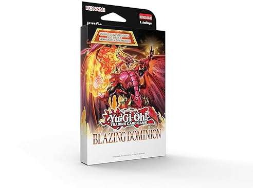 Yu-Gi-Oh! Blazing Dominion 3er Pack Booster (Deutsche Version)