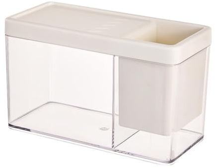 Garvee Starter Set für Mini-Aquarium – Kleines Aquarium mit großem Öffnungsdesign, transparent, mit Belüftungsloch und glatten Kanten – Ideal für Büro, Wohnzimmer oder als Sukkulenten-Blumentopf –