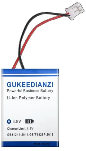 Batterie Li-polymère 1500 mAh pour Manette de Jeu PS4 (Grande tête) Compatible avec Sony PlayStation PS4 Pro PS4Slim Dualshock 4 avec kit d'outils Complet