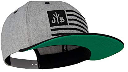 Jumping Bird Baseball Cap Unisex Mont Blanc • Outdoor Snapback Cap • Individuell verstellbar und leicht abwaschbar • Kappe Hellgrau
