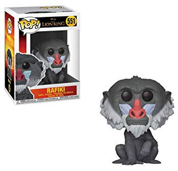 Funko Pop! Disney: The Lion King - Rafiki Vinyl - König der Löwen, der - Vinyl-Sammelfigur - Geschenkidee - Offizielle Handelswaren - Spielzeug Für Kinder und Erwachsene - Movies Fans