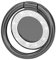 lenoup Glitzer Bling Handy Ring Smartphone Fingerhalterung, Funkelnder Handyring Fingerhalterung Kickstand,Handyringhalterung Finger für Fast alle Handys/Pad(Schwarz)