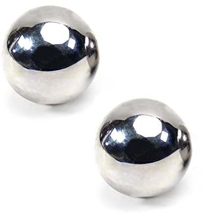 Othmro Präzisions-Chrom-Stahl-Kugellager Stahlkugeln, 13 mm, G10, 20 Stück, 35 mm, 2 Stück, 1