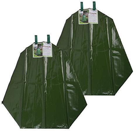 UNUS Baumbewässerungssack 55/75 Liter Fassungsvermögen Wassersack - Langzeit Bewässerung für Ihre Bäume - Tröpfchensystem aus strapazierfähigem PVC Material (2X 55 Liter)