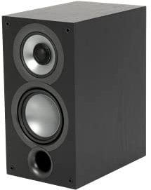 ELAC Uni-Fi 2.0 Regallautsprecher UB52, Bookshelf Speaker für Musikwiedergabe über Stereo-Anlage, 5.1 Surround-Soundsystem, exzellenter und klarer Klang, 3-Wege Lautsprecher, Schwarz