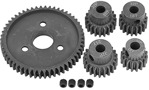 Rc-Zahnräder, 54T Hauptzahnrad 16T 18T 20T 21T 32P Motor Metallritzel Zahnräder Praktische Rc-Ersatzteile Passend Für Traxxas Slash 2Wd Rc Car Auto-Modelle