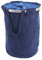 Wäschesammler HWC-C34, Laundry Wäschekorb Wäschesack Wäschebehälter mit Kordelzug, Henkel 55x39cm 65l - cord blau