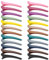 ZOCONE Clip a Becco D'anatra Fermagli per Capelli Trucco, 24 Pezzi Pinze per Capelli Colorato Mollette per Capelli in Plastica Pinze Artiglio Barrette per Capelli Coccodrillo Forcina per Donna Ragazze