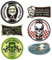cut-it folientechnik & design MG604 / 6X Srunken Head Aufkleber 9cm Hotrod Oldschool Kult Sticker USA V8 Rockabilly Rost Ratte Rat Look Airride