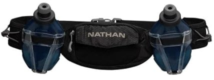Nathan, Trail Mix Plus 2, OSFM - Lauf-Hydrationsgürtel, Schwarz