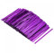 sourcing map 750 Stück Folie Kabelbinder 3 8cm Plastikverschluss zum Binden Lila