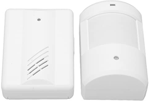 Wireless Motion Sensor Door Chime, Infrared Induction Weatherproof Shop Store Office Home Front Door Entry Welcome Reminding Doorbell, Security Alarm Chime Driveway Alert