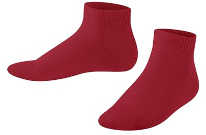 FALKE Unisex Kinder Family Sneakersocken atmungsaktive nachhaltige biologische Baumwolle verstärkte Kindersneakersocken kurz strapazierfähig hautfreundlich rutschfrei einfarbig 1 Paar