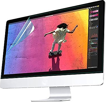 KOCAN Anti-Blaulicht-Folie, Blaublockierender Displayschutz Hohe Transmission/Anti UV&Glare Blaufilter für 23,8'' Monitor mit 16:9 Seitenverhältnis,Blaublockierende Folie