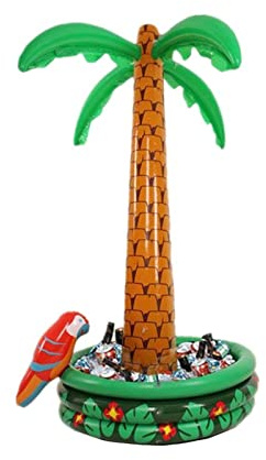 ice bucket, ice bucket gift 180cm/70.8inch Coconut Palm Tree Shape Ce Bucket Inflatable Ice Bucket Drinks Buffet Beer Cube Sandbeach Party Supplie wine buckets for parties