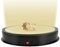 MEHOOSPVN Drehteller Elektrisch 42CM 50KG Automatische Drehteller mit Fernbedienung 360 Grad Drehteller für Fotografie Live-Video Schmuck-Display, Drehbarer Display-Ständer mit Led-Licht, Schwarz