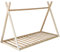 Happy Garden Cama Tipi Infantil Valentin, tamaño 190x90cm, con somier de láminas Diseño lúdico, Estructura de Madera, fácil de Montar Dormitorio Infantil imaginativo y Acogedor.