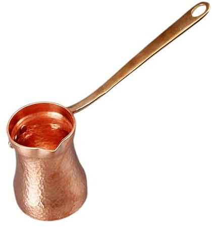 Baoblaze Handcrafted Turkish Coffee Pot Set with Stylish Handle, A, 100ML