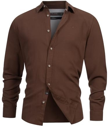 Indicode Herren INGilman Hemd kariert mit Kent-Kragen aus Baumwollmischung | Herrenhemd Männerhemd Bracken, S