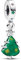 TCZNAF Arbre de Noël Scintillant Charme Noël Argent Sterling 925 Femmes Pearl Charm Compatible pour Européen Bracelets