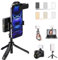 Luce per Video LED, Luce per Foto Portatile Dimmerabile 2500-9000K CRI 95+ 3000mAh Batteria 120 LED con einen Mini-Polarisator und einen Clip, Lampada per Foto per Telefono/iPad/Laptop/Fotocamera