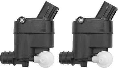 BERTGDA 2 motores de bomba de líquido lavaparabrisas, compatibles con KIA, Sportage, Santa Fe y Elantra (2013-2021, 98510-2W500) Bomba de líquido limpiaparabrisas